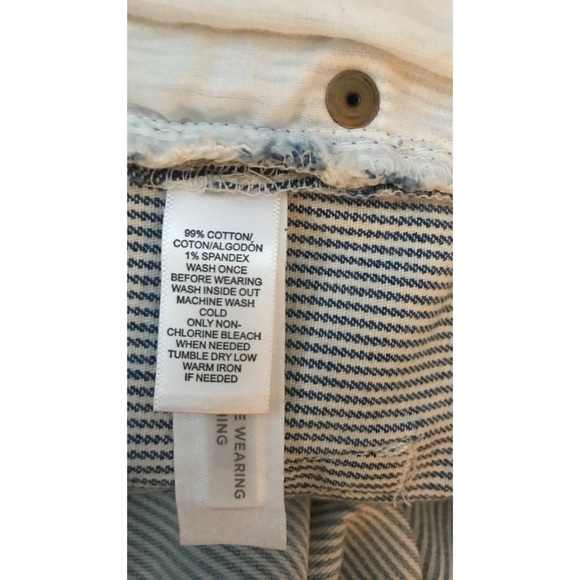 👖Mid-Waist Relaxed Skinny // Light-wash Pinstripe - Picture 7 of 8